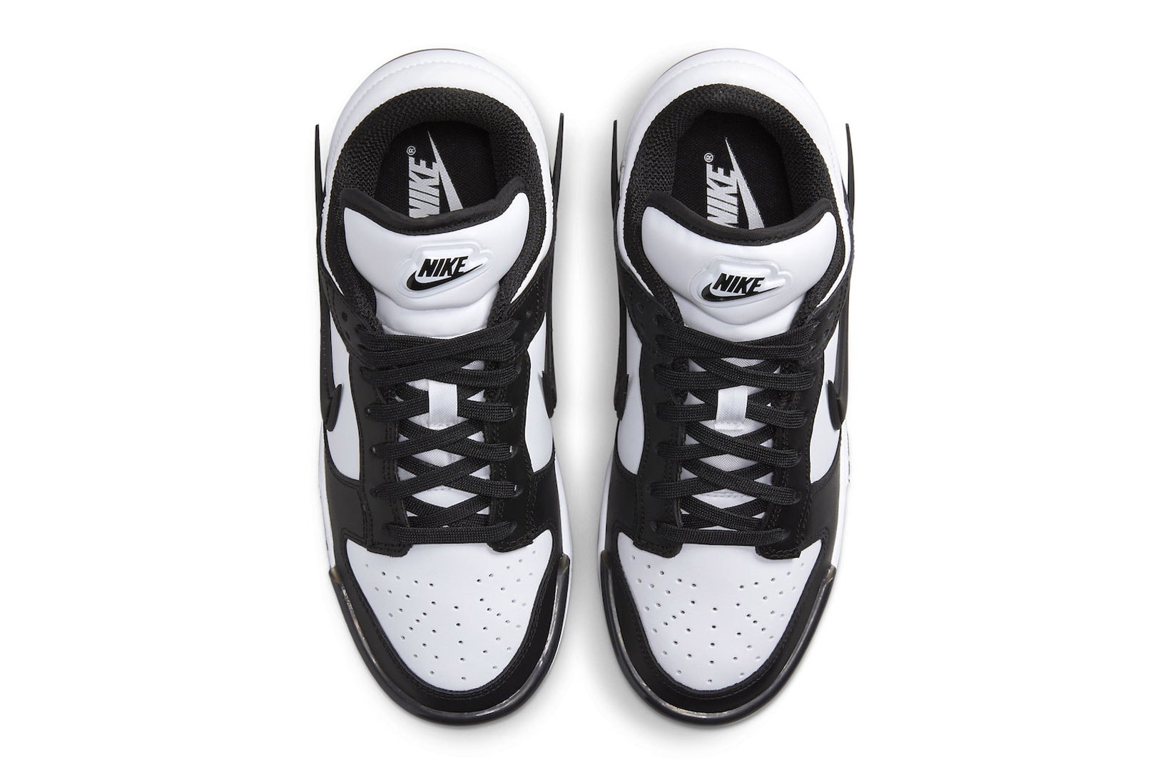 Nike Dunk Low Twist Panda Womens Exclusive White Black Release Images Info