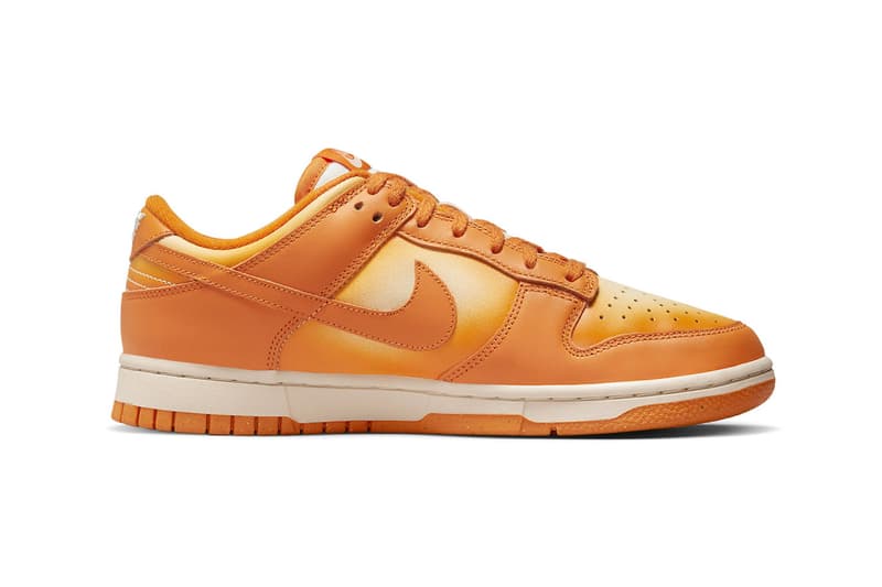 Nike Dunk Low Women's "Magma Orange" Release Restock Images Where to buy