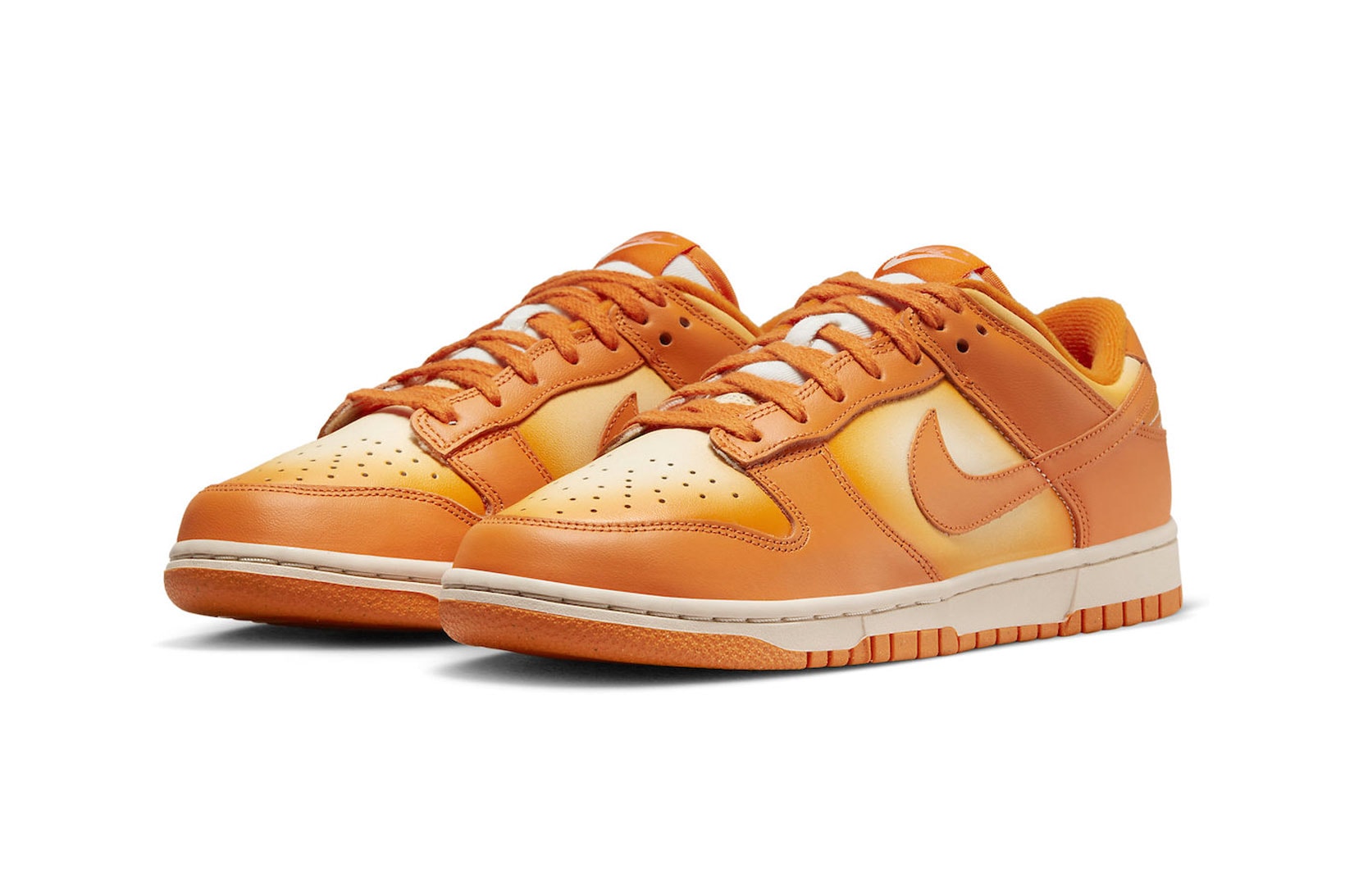 Nike Dunk Low Women's "Magma Orange" Release Restock Images Where to buy