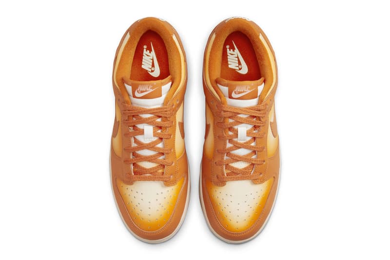 Nike Dunk Low Women's "Magma Orange" Release Restock Images Where to buy