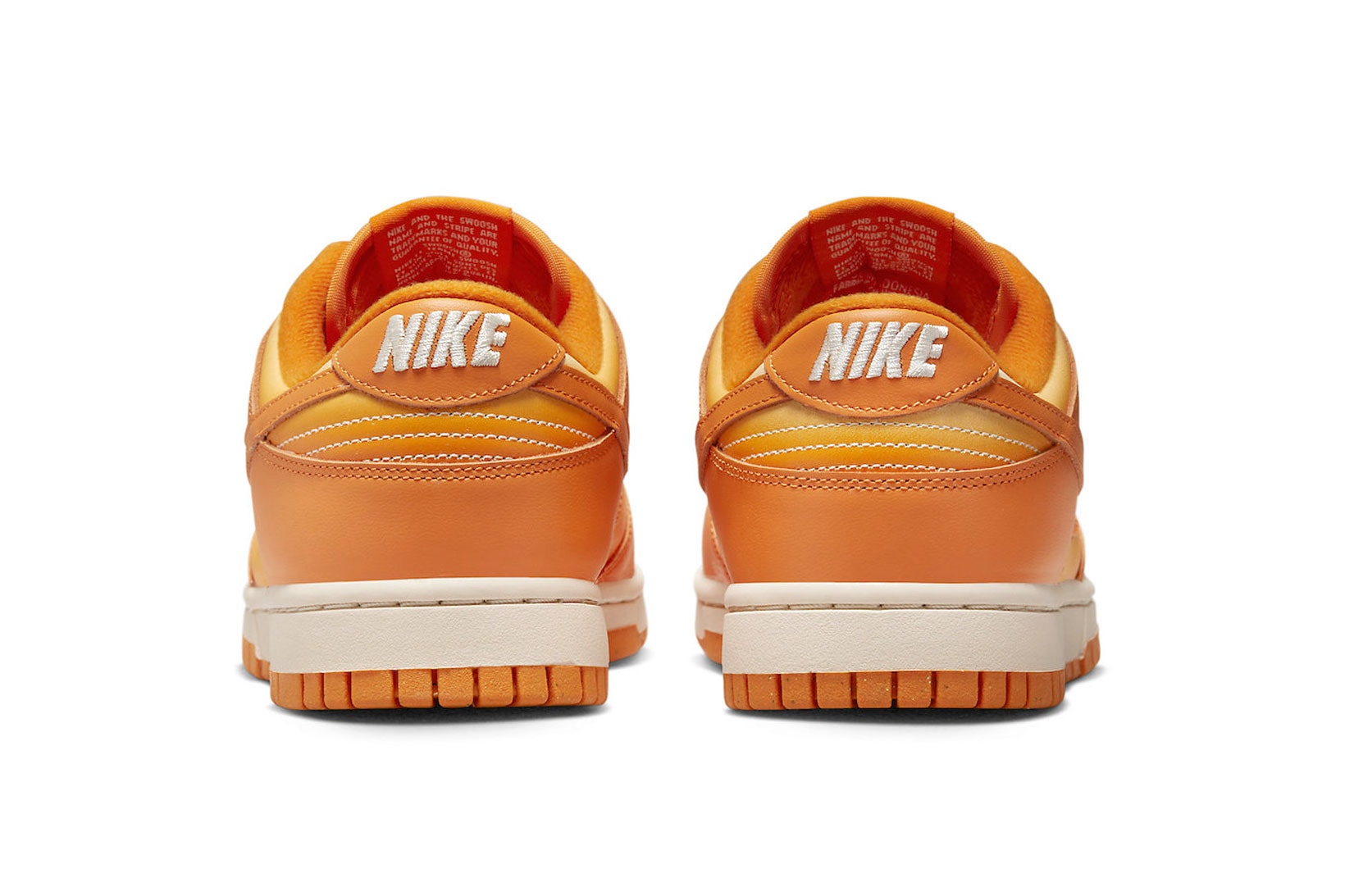 Nike Dunk Low Women's "Magma Orange" Release Restock Images Where to buy