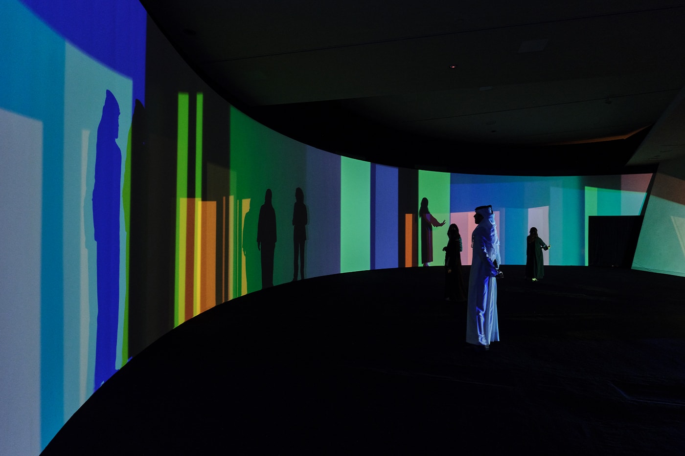 olafur eliasson the national museum of qatar the curious desert immersive outdoor art installation
