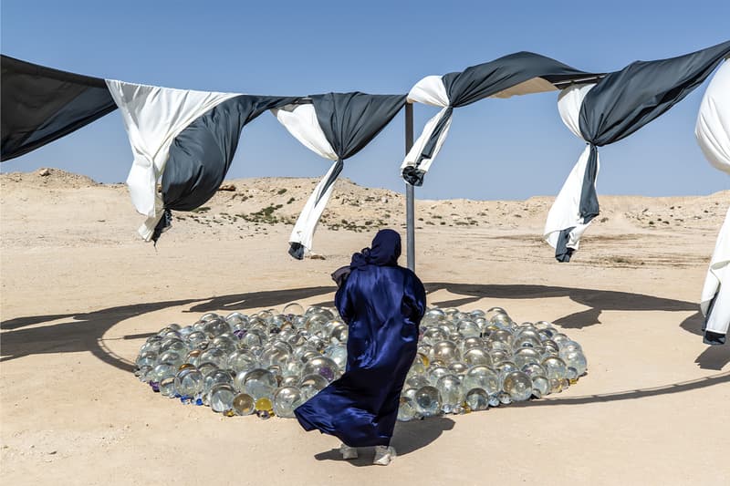 olafur eliasson the national museum of qatar the curious desert immersive outdoor art installation