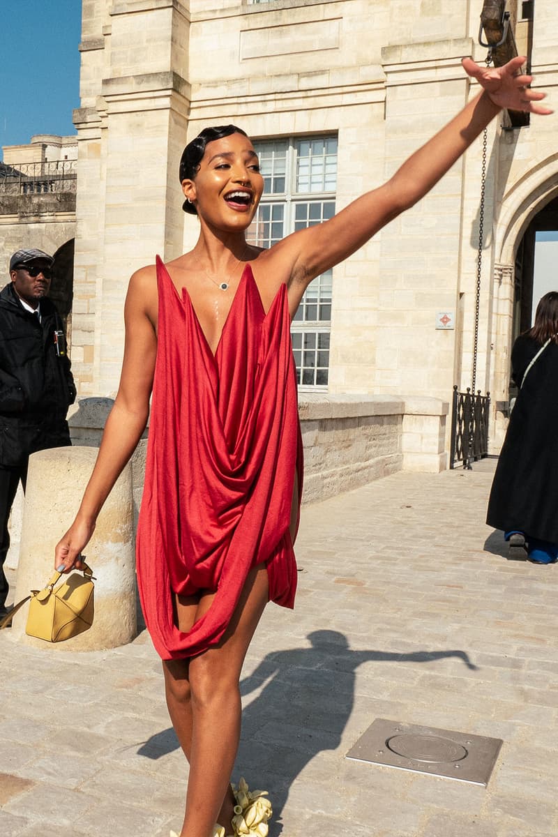 Paris Fashion Week Fall Winter Best Street Style Emily Ratajkowski Taeyong Naomi Campbell Images