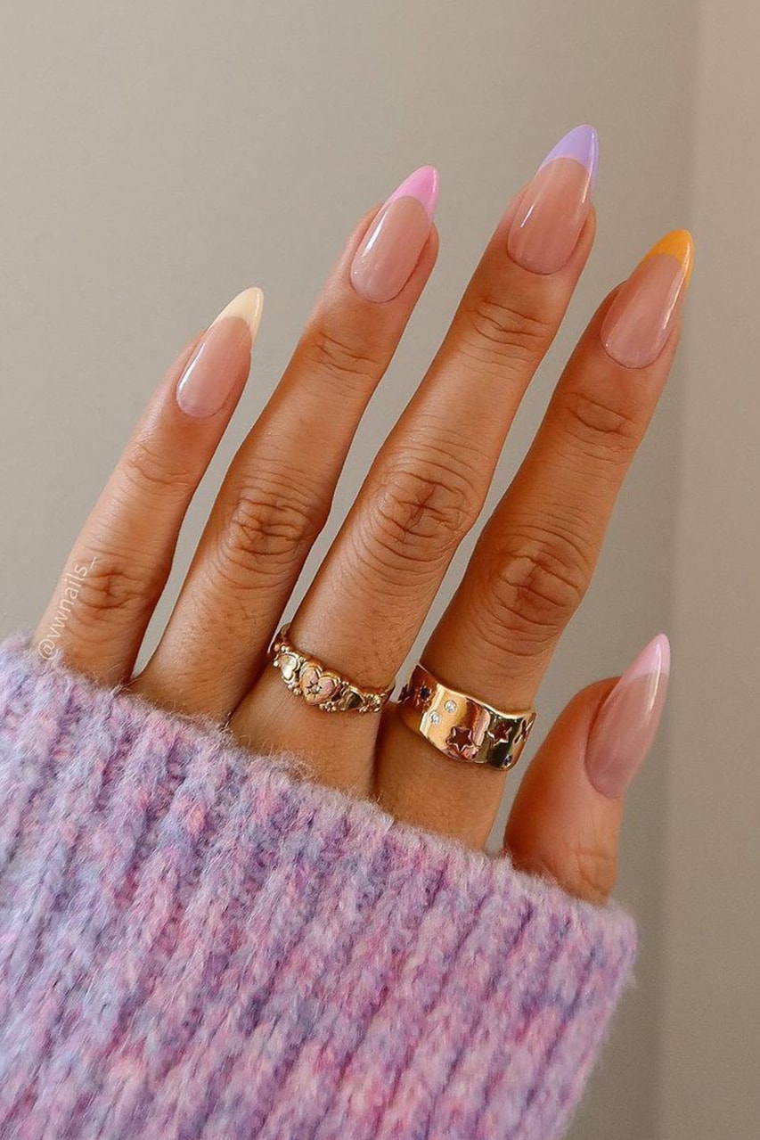 Pastel French Manicures Spring 2023 Trends To Try