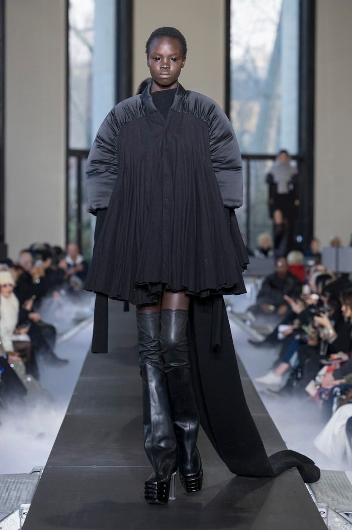 rick owens paris fashion week runway show sequins pink jackets