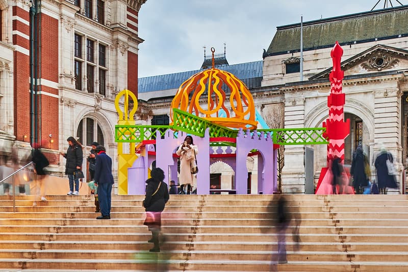 shahed saleem ramadan pavilion The Exhibition Road Courtyard London's V&A Museum muslim communities architecture