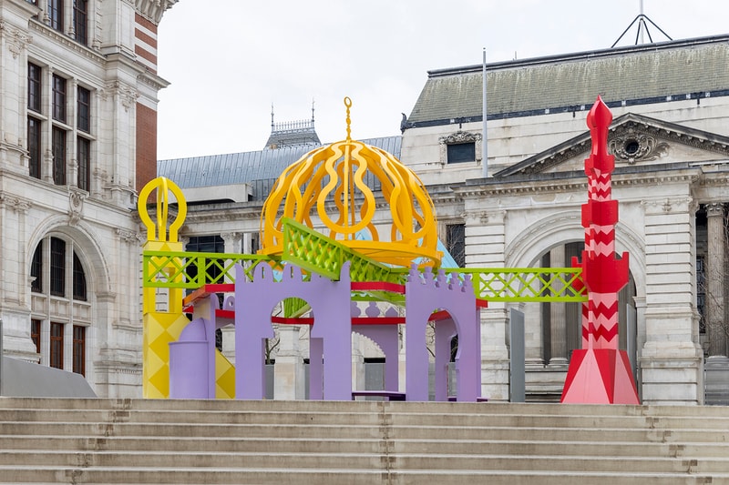 shahed saleem ramadan pavilion The Exhibition Road Courtyard London's V&A Museum muslim communities architecture