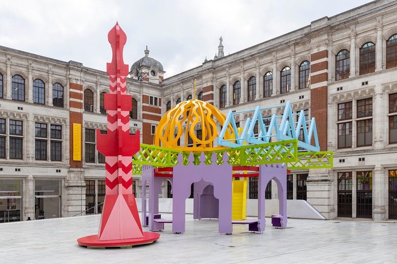 shahed saleem ramadan pavilion The Exhibition Road Courtyard London's V&A Museum muslim communities architecture