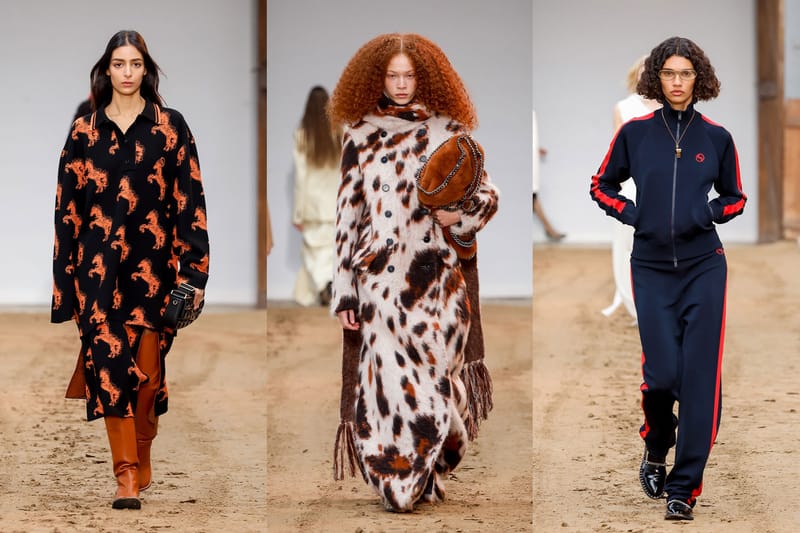 Stella McCartney's FW23 Featured a Live Horse Display