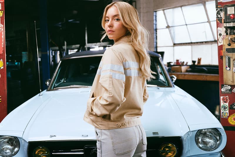 sydney sweeney ford dickies collaboration clothes workwear