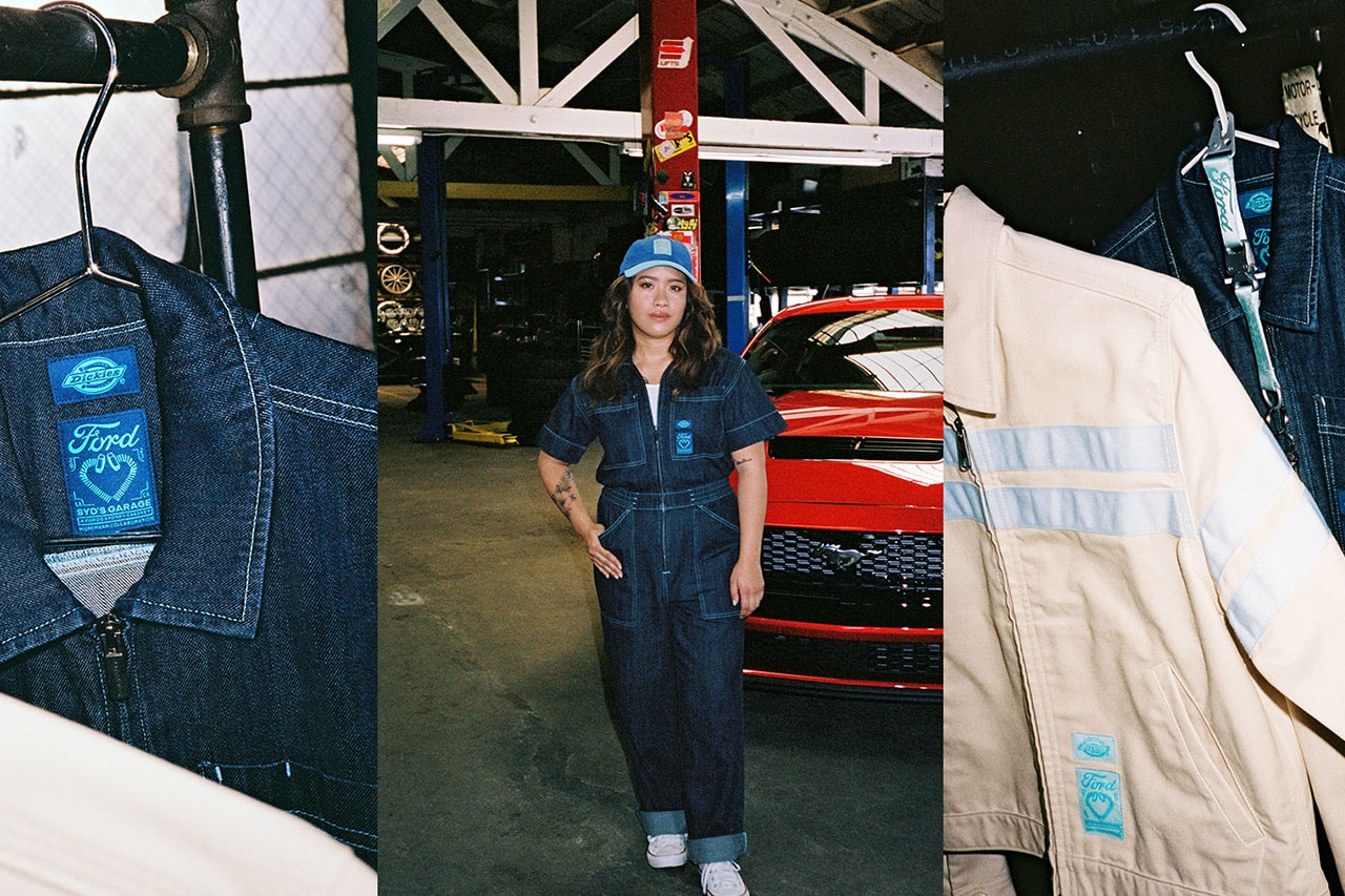 sydney sweeney ford dickies collaboration clothes workwear