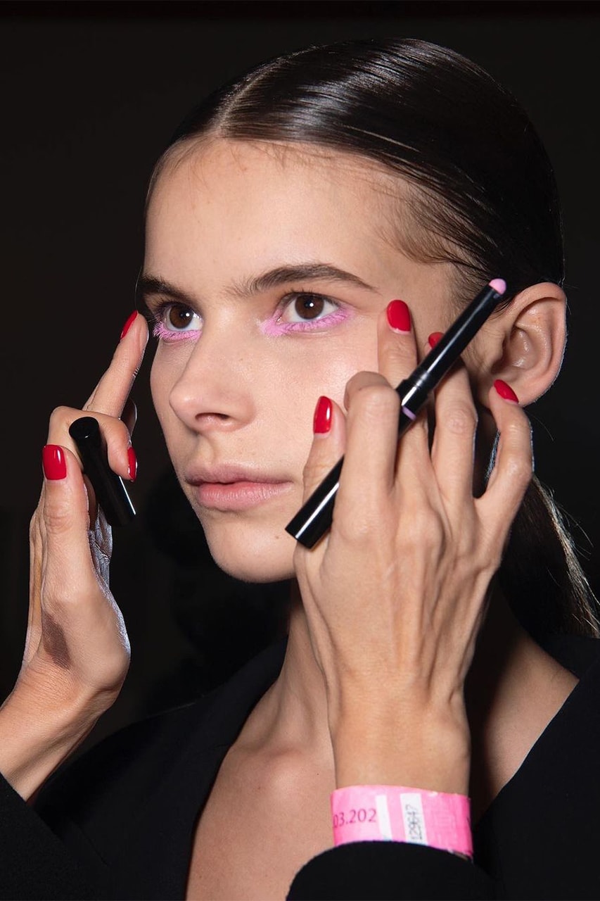 Victoria Beckham Beauty Paris Fashion Week Eyewear Shadow Sticks Makeup Spring Trends