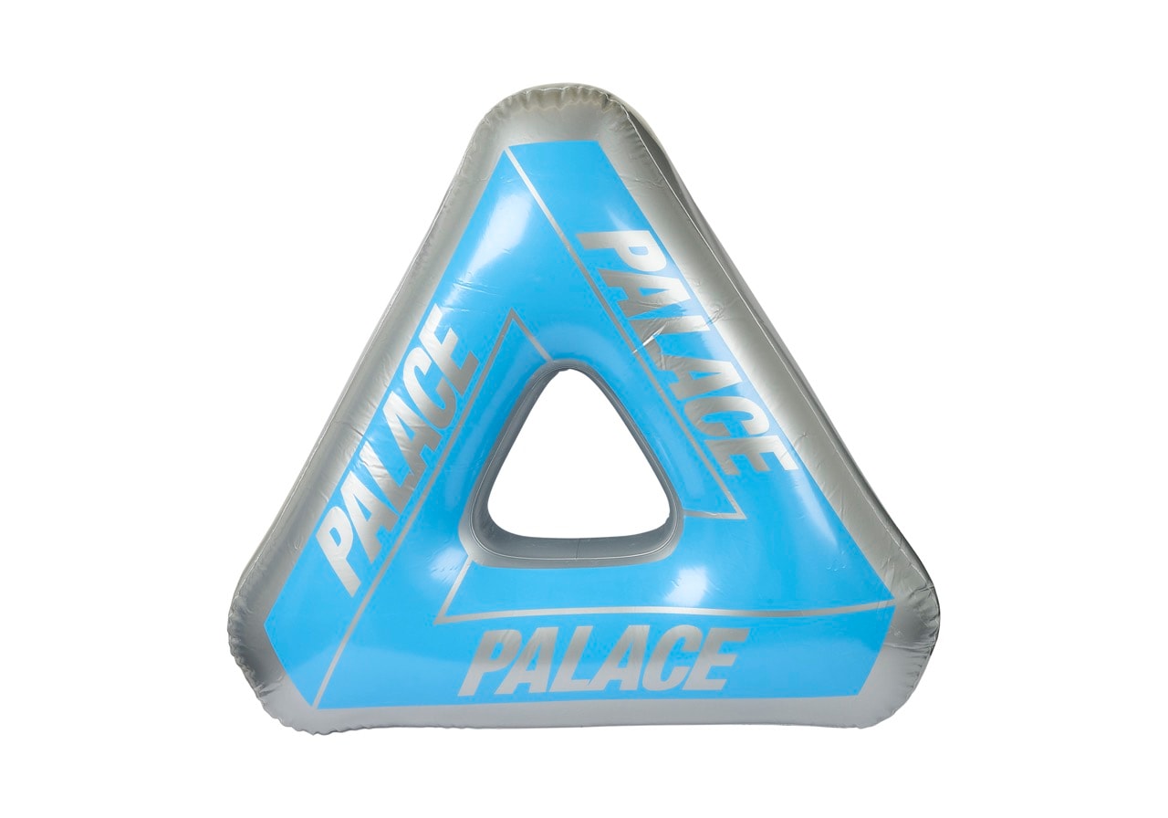 palace polaroid camera hoop logo earrings gold beach toys accessories