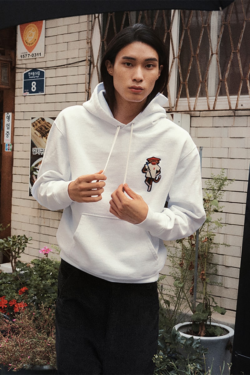 ami novo collection collaboration hoodies t-shirts button-down shirts south korea 