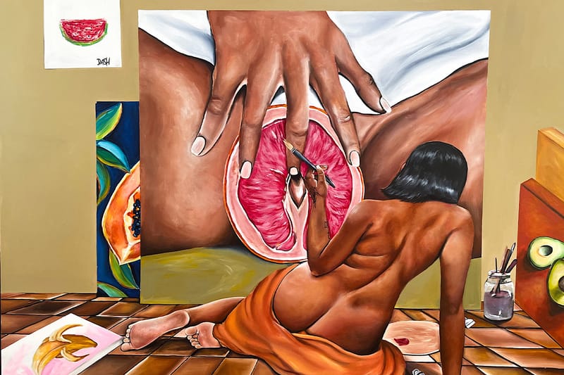 Erotic Artist Maiya Mulan on Capturing the Essence of Black Pleasure