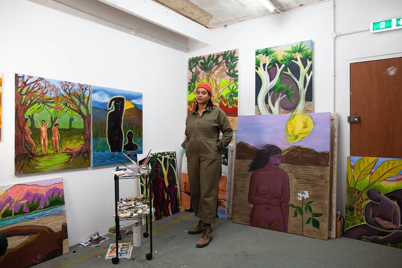 artist portraits brynley odu davies exhibition studio west details