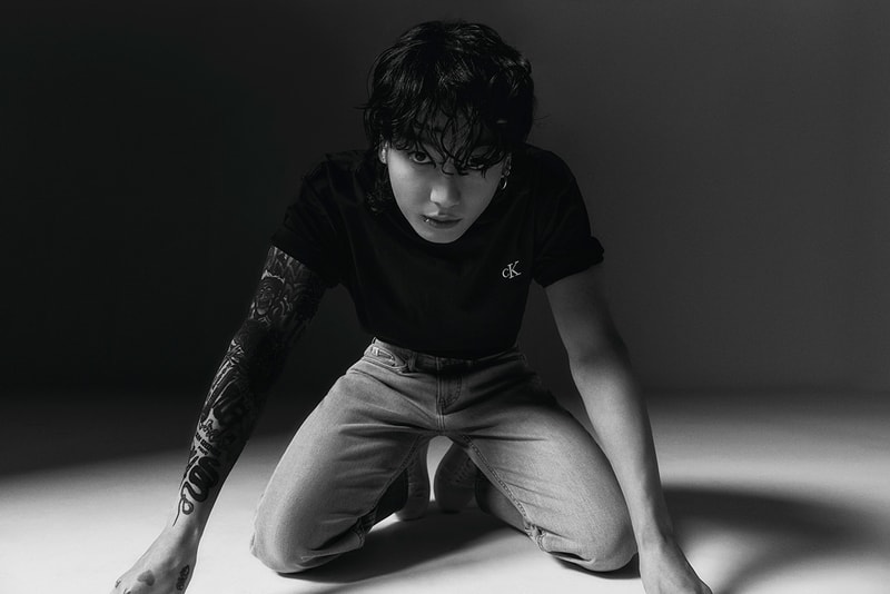 bts jungkook calvin klein summer spring denim jeans