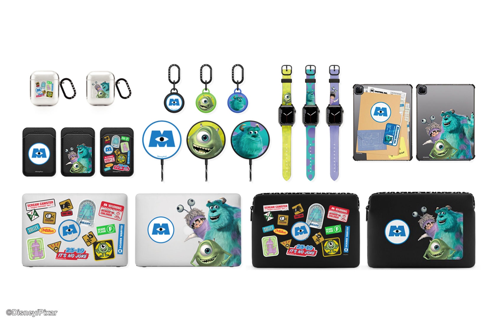 Monsters Inc Casetify Pixar Disney Collaboration iPhone Cases Apple AirPods Release Price