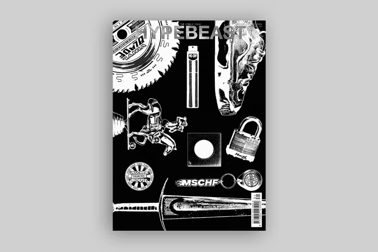hyepbeast magazine issue 31 circle issue cover hbx mschf 