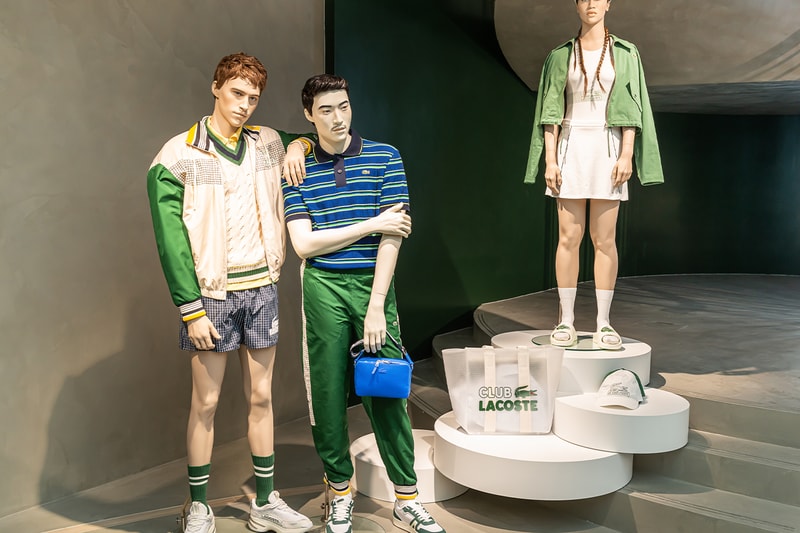 lacoste flagship store opening london regent street