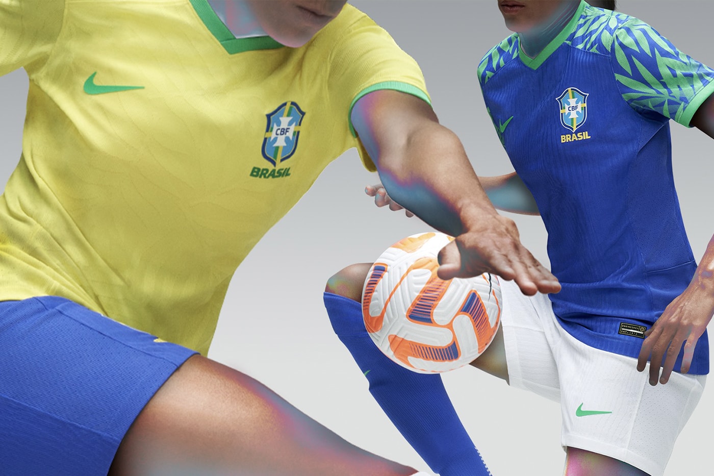 nike women's football 2023 kits collection jerseys shorts soccer female athletes sportswear