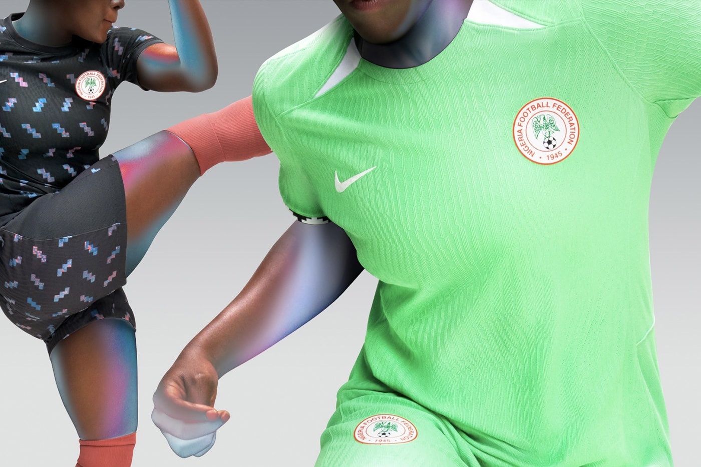 nike women's football 2023 kits collection jerseys shorts soccer female athletes sportswear