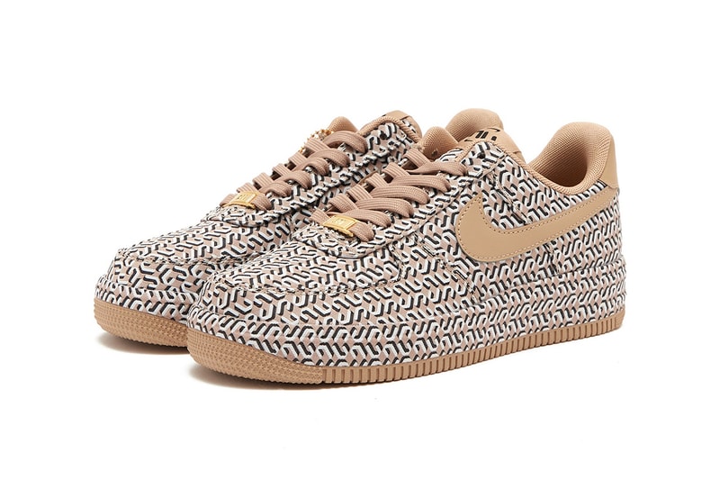 nike air force 1 sneaker victory beige monogram print air max 