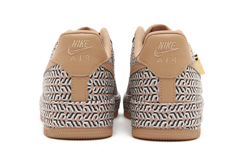 nike air force 1 sneaker victory beige monogram print air max 