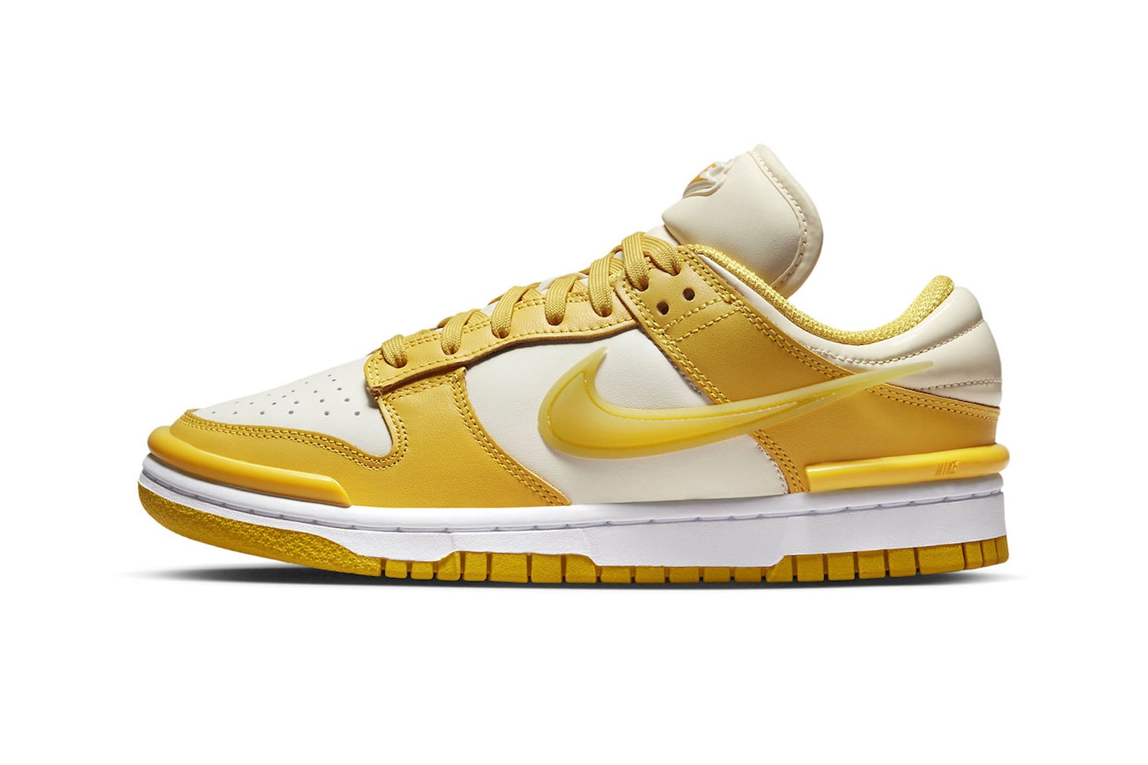 Nike Dunk Low Twist Vivid Sulfur Yellow Womens Exclusive Sneaker Images Release
