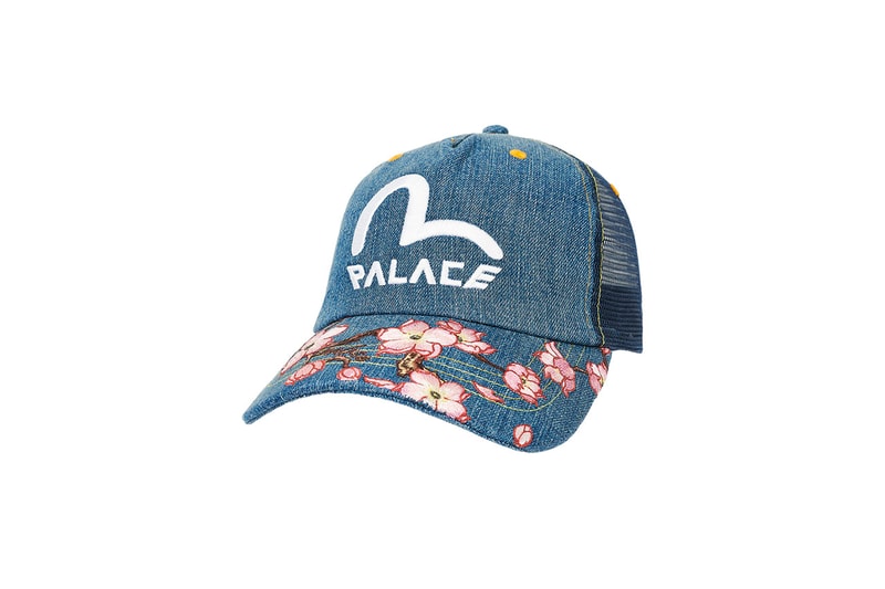 palace evisu denim hats hoodies jeans prints