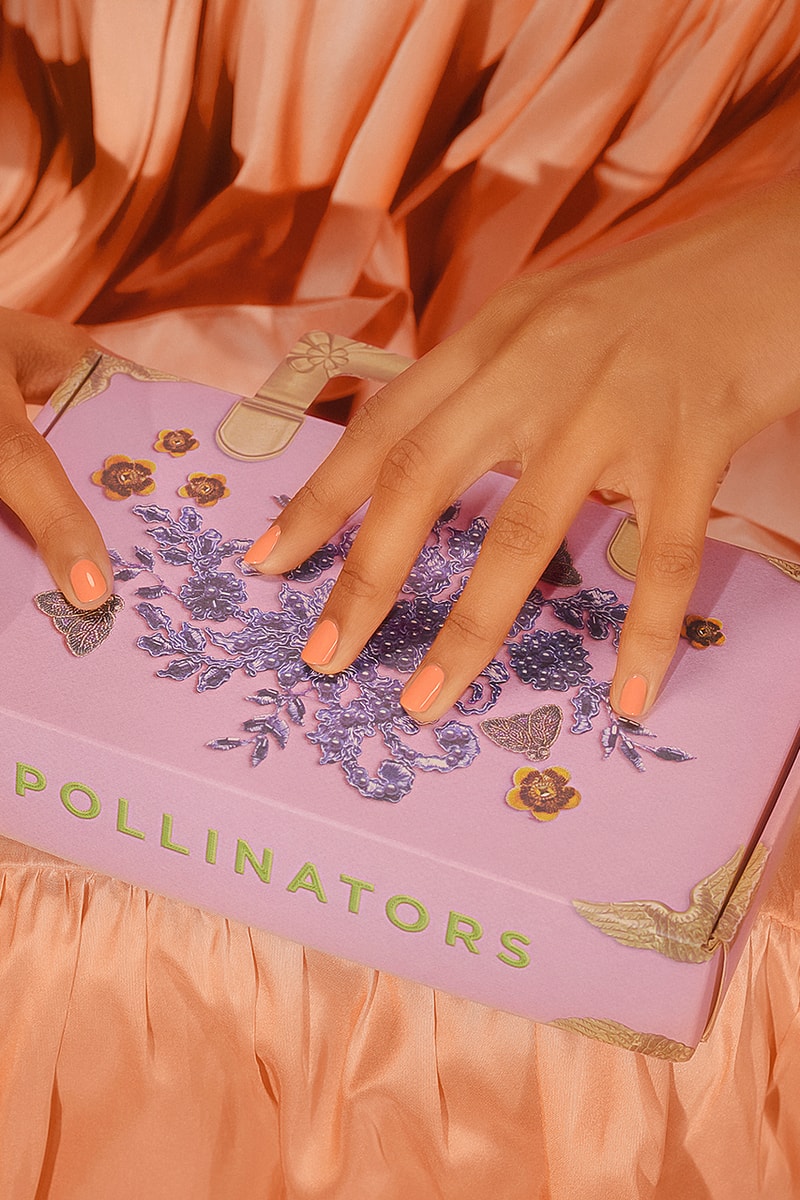 pleasing pollinators collection nail polish varnish hoodies tshirts