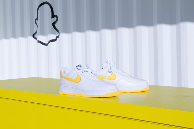 Snapchat Drops an Exclusive Pair of Nike Air Force 1s