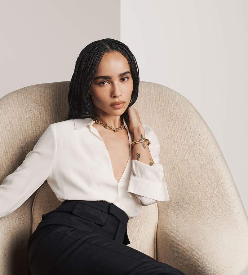 Tiffany Co Campaign BTS Jimin Zoe Kravitz Gal Gadot T HardWear Images 