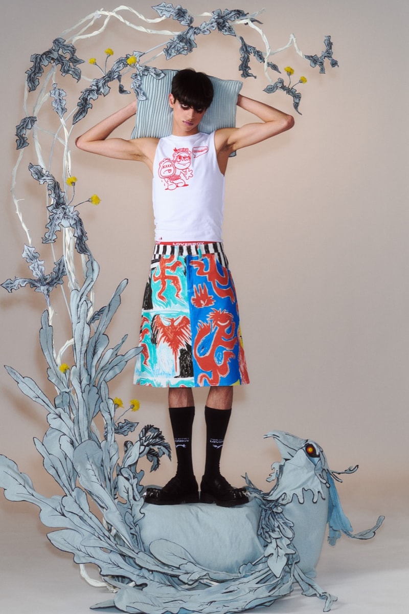 charles jeffrey loverboy clothes shorts jackets prints