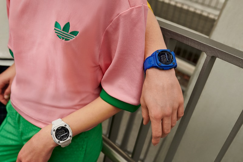 adidas originals spring summer 2023 watches timepieces accessories campaign imagery