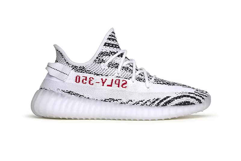 adidas yeezy sneaker 350 grey white black