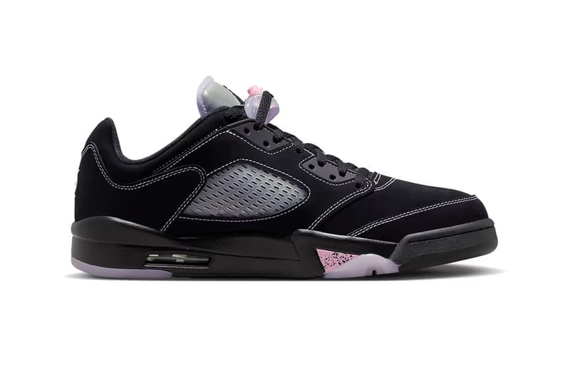 nike air jordan low sneaker cotton candy black purple lilac