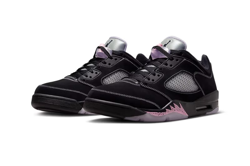 purple air jordan 5s