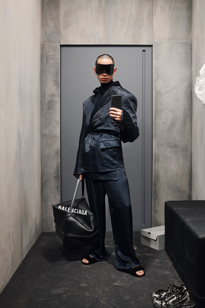 balenciaga fall 2023 collection coats jackets trousers bags