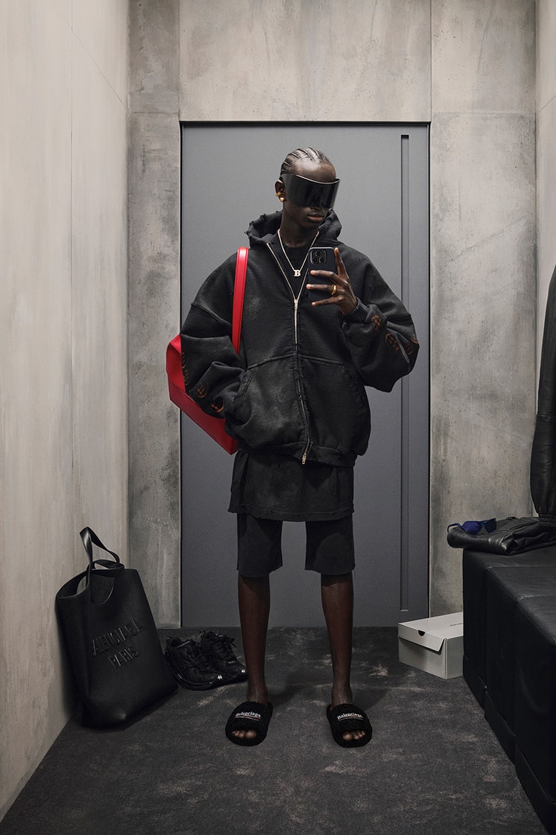 balenciaga fall 2023 collection coats jackets trousers bags