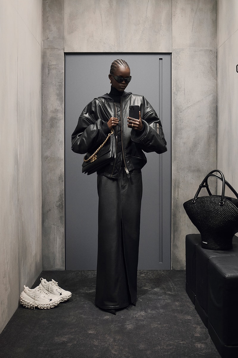 balenciaga fall 2023 collection coats jackets trousers bags