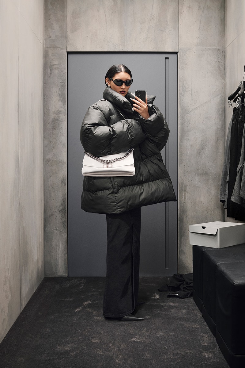 balenciaga fall 2023 collection coats jackets trousers bags