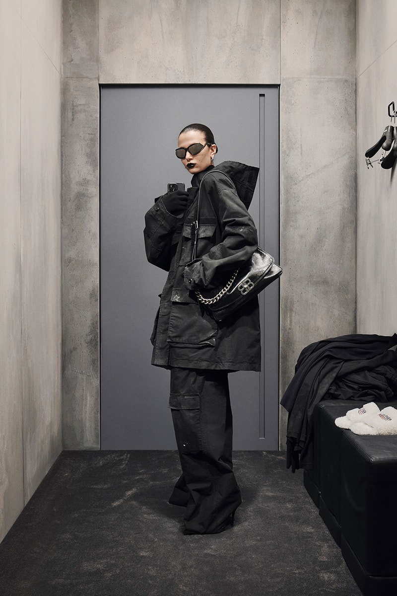 balenciaga fall 2023 collection coats jackets trousers bags