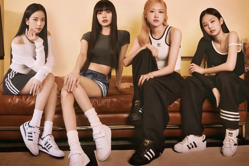 blackpink adidas originals shoes clothing three stripes