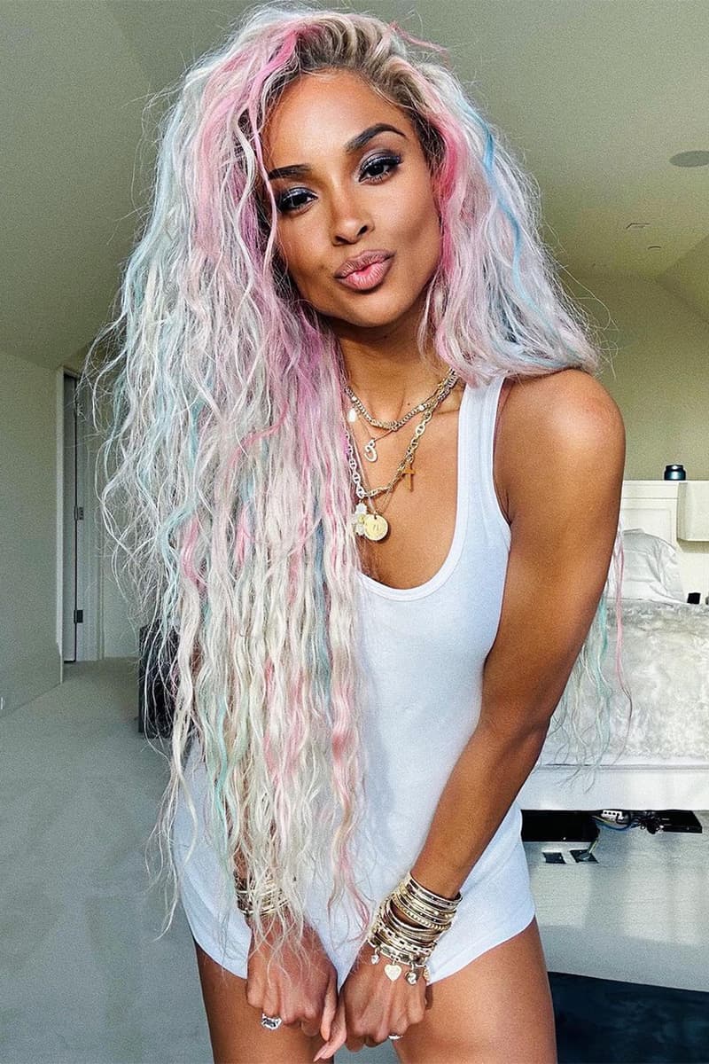 Ciara Glazed Chocolate Bob Hairstyle Trend Photos Instagram