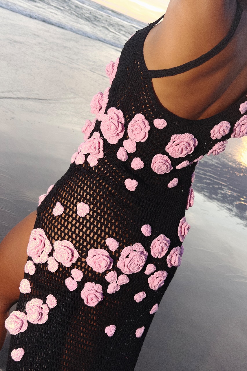 crochet swimwear bikinis dresses summer spring cover-up beachwear