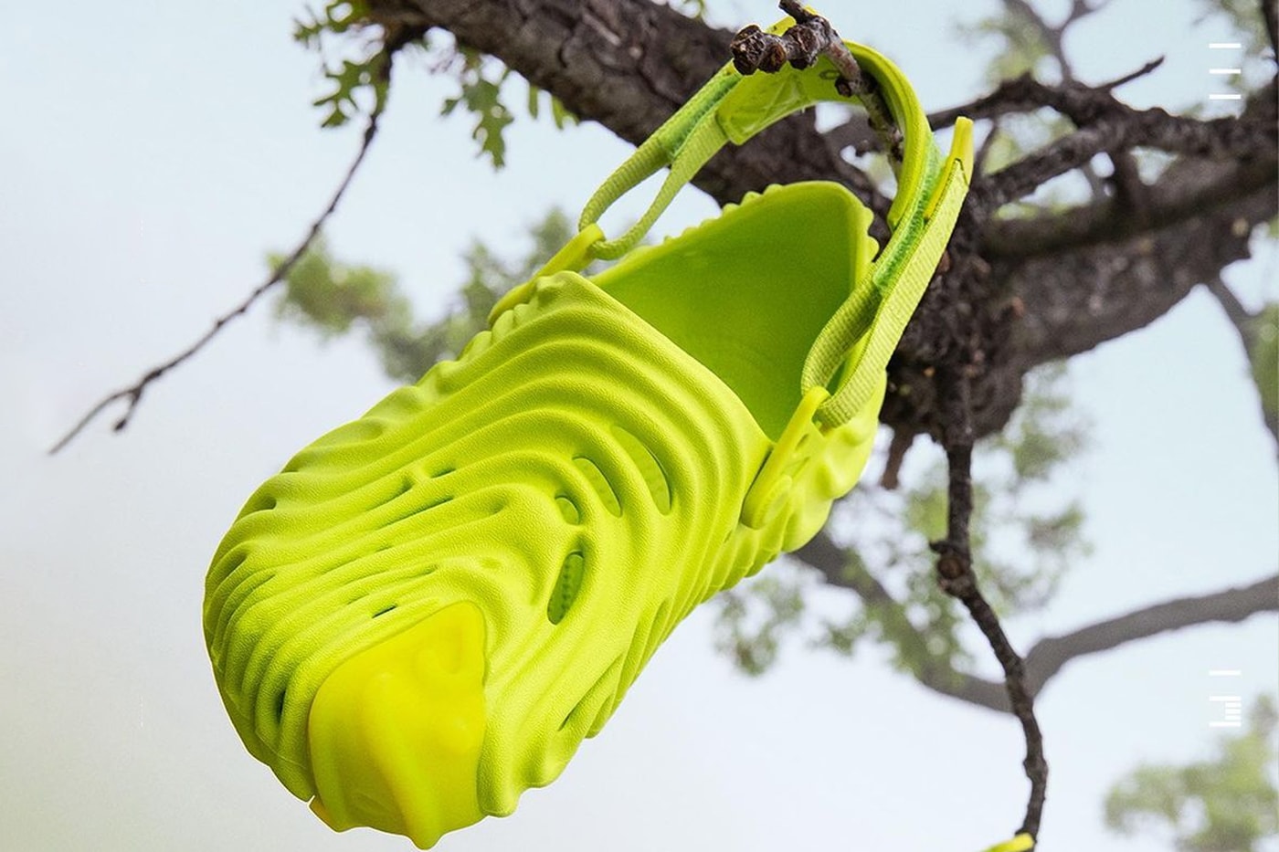 salehe bembury crocs pollex clog shoe slime green neon