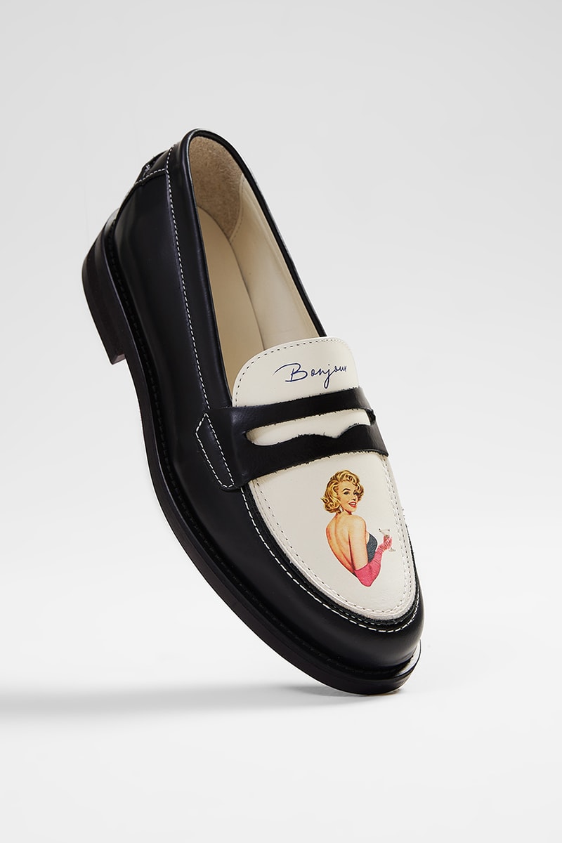 duke dexter penny loafers parisian prints cherry kiss