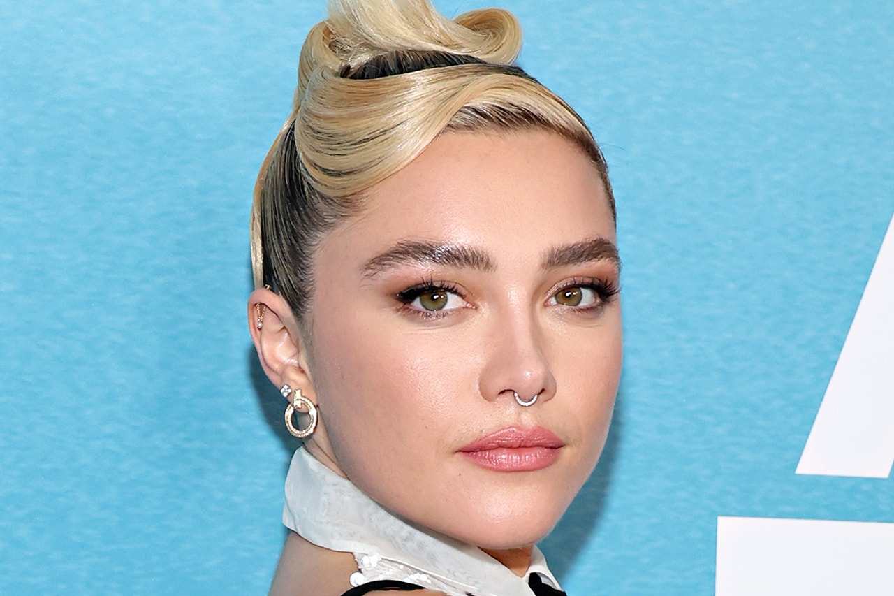 Florence Pugh Tiffany's Flagship Michelle Pfeiffer's Scarface Blunt Bob Hairstyle